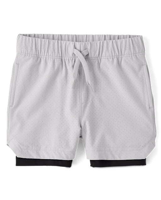 Boys Quick Dry Lined Mesh Active Shorts