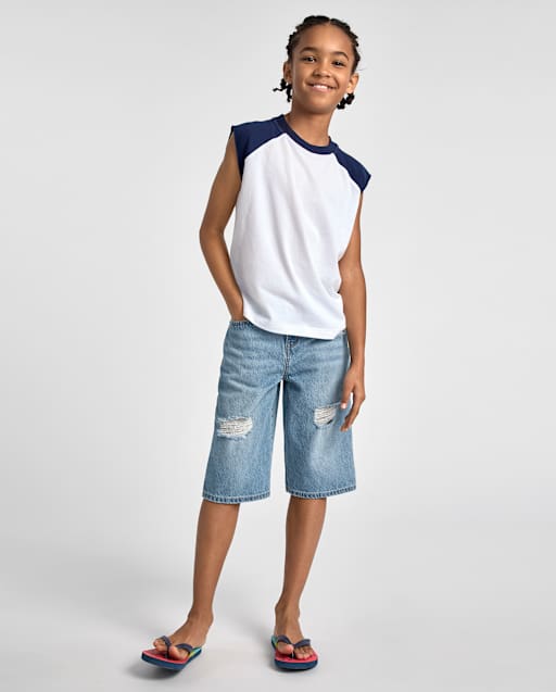 Kids Ripped Jorts