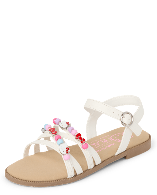 Girls Hello Kitty® Beaded Sandals