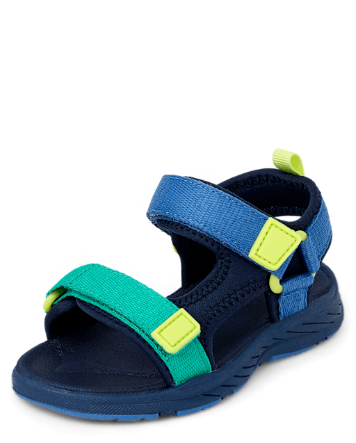 Toddler Boys Colorblock Webbed Sandals