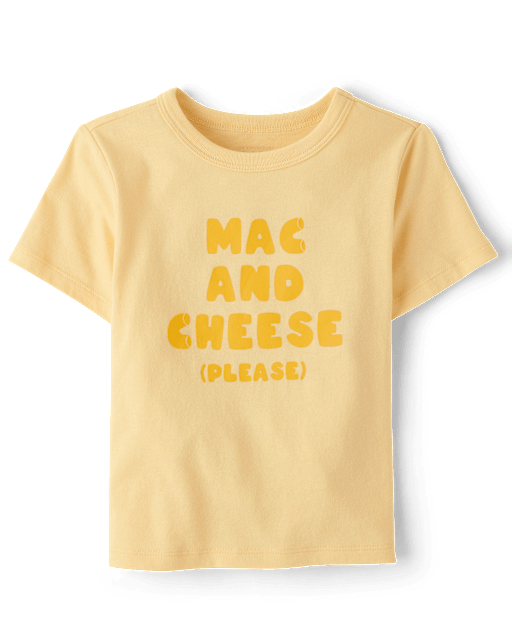 Baby And Toddler Mac And Cheese Graphic Tee