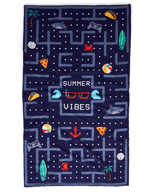 Boys Video Game Beach Towel
