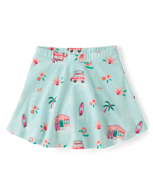 Toddler Girls Surf Skort