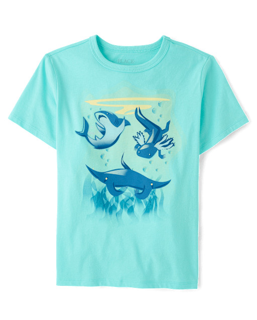 Boys Sea Creature Graphic Tee