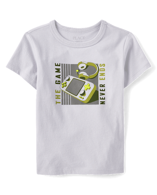 Boys Game Never Ends Graphic Tee