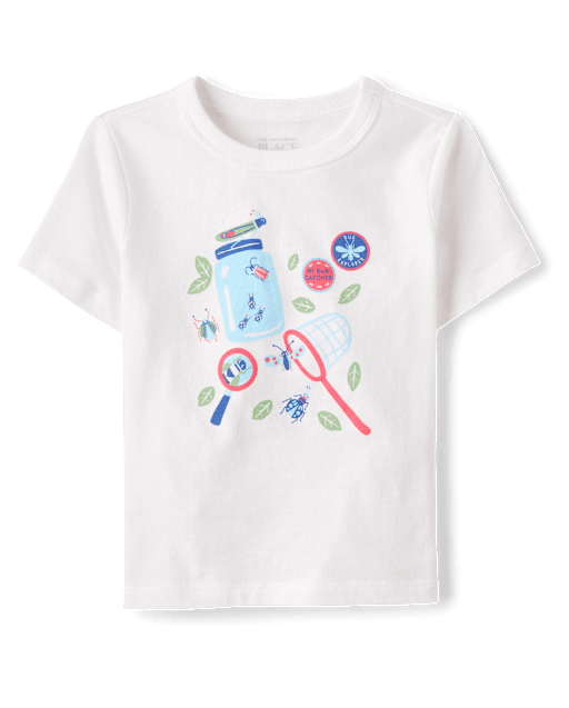 Baby And Toddler Boys Bug Catcher Graphic Tee