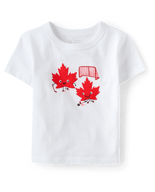 T-shirt graphique de hockey du Canada pour bébés et petits garçons
