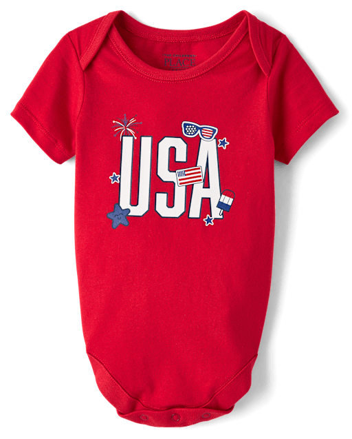 Baby USA Graphic Bodysuit