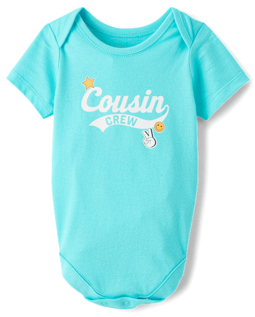 Baby Boys Cousin Crew Graphic Bodysuit