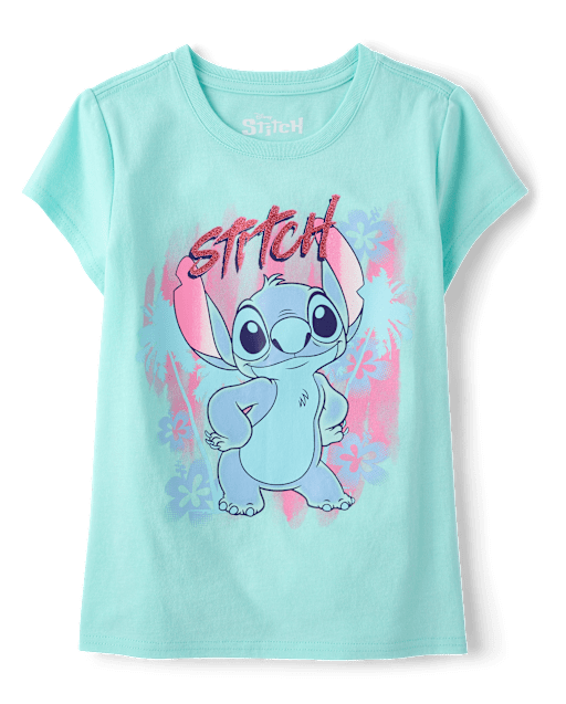Girls Stitch™ Floral Graphic Tee