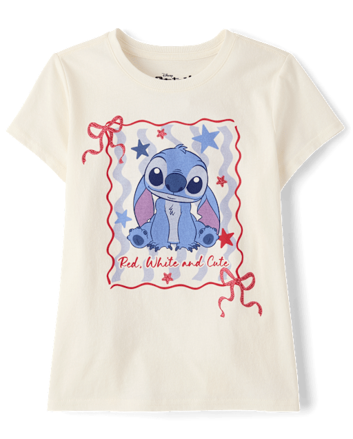Girls Stitchâ¢ Americana Graphic Tee