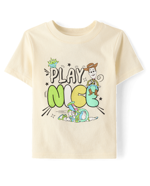 Baby And Toddler Boys Toy Storyâ¢ Play Nice Graphic Tee