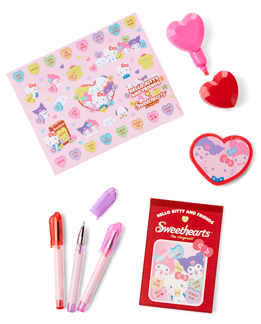 Girls Hello Kitty® x Sweethearts® DIY Phone Keychain Set