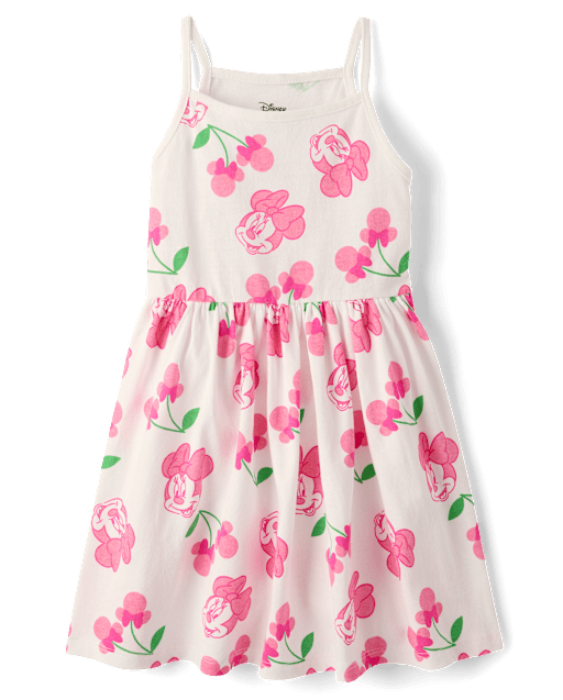 Girls Minnie Mouseâ¢ Americana Smocked Dress