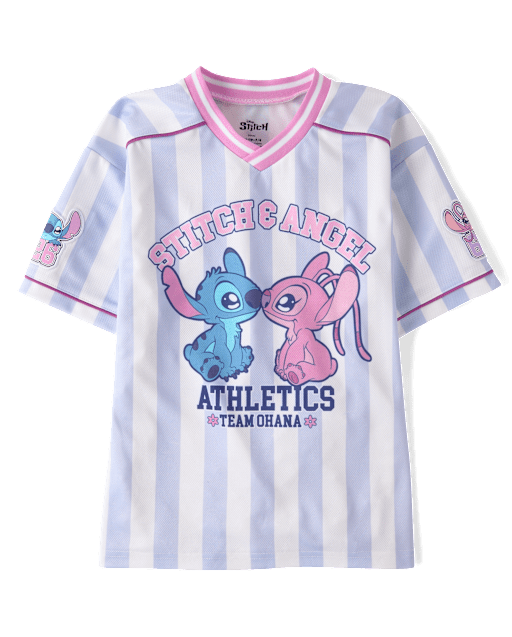 Girls Stitchâ¢ Striped Soccer Jersey
