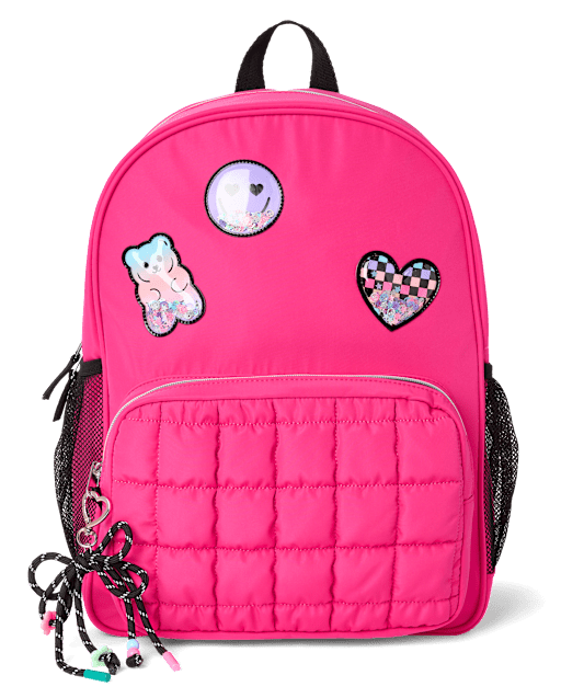 Girls Shakey Icon Patch Backpack