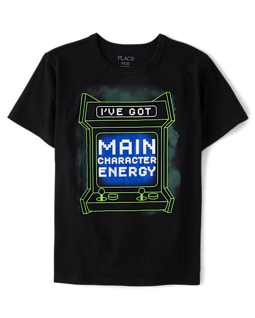 Boys Main Character Energy Graphic Tee