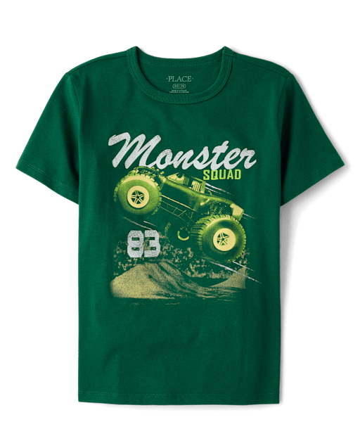 Boys Monster Truck Graphic Tee