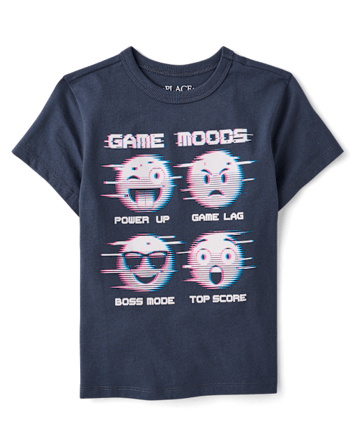 Boys Game Moods Graphic Tee