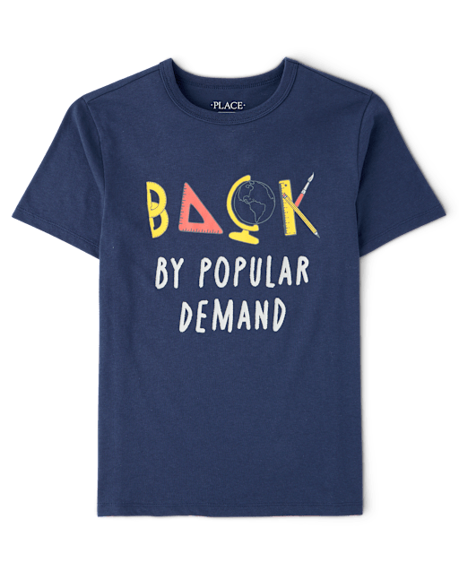 Boys School Popular Demand Graphic Tee