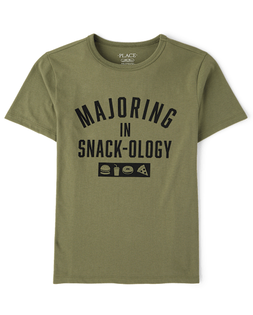 Boys School Snackology Graphic Tee