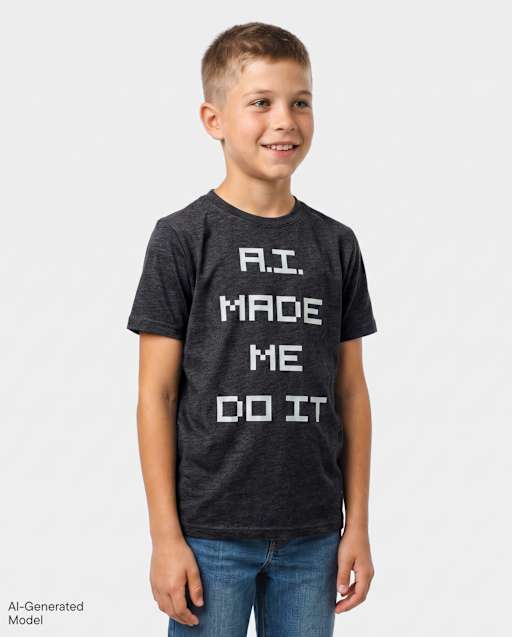 Boys A.I. Made Me Do It Graphic Tee