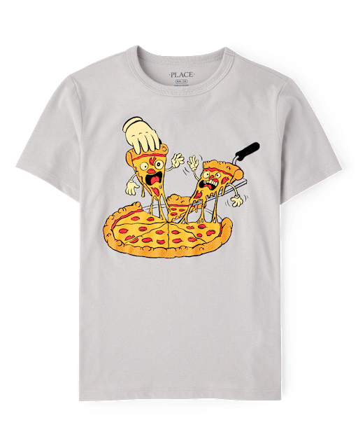 Boys Pizza Graphic Tee