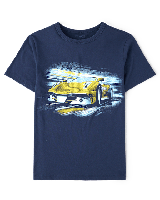 Boys Racecar Graphic Tee