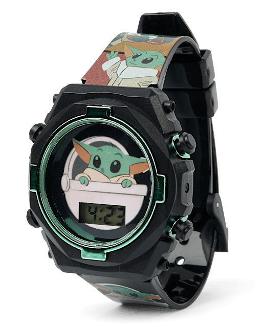Montre numérique The Mandalorian™ pour garçons