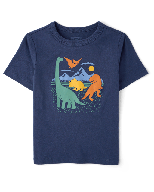 Baby And Toddler Boys Dino Graphic Tee