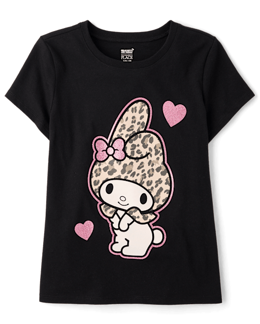 Girls My Melody™ Glitter Graphic Tee