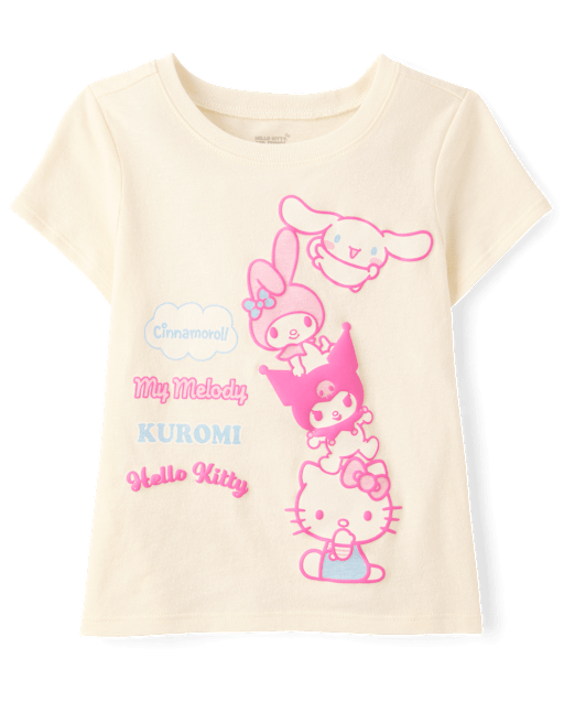 T-shirt graphique Hello Kitty® et ses amis pour petites filles