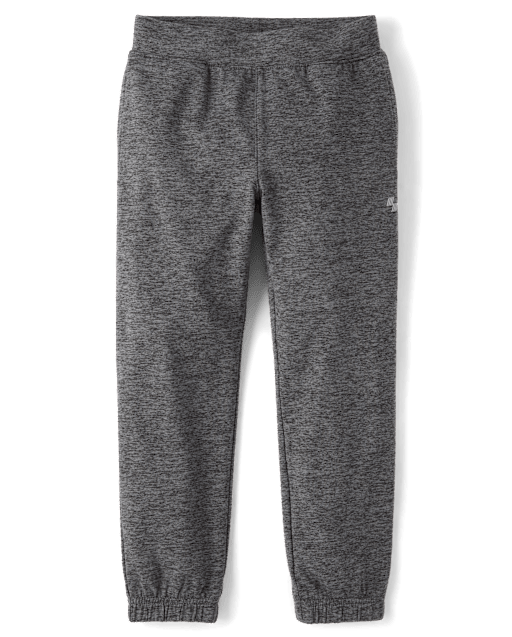 Boys Marled Cozy Active Jogger Pants