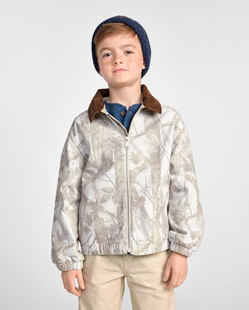 Boys Camo Jacket