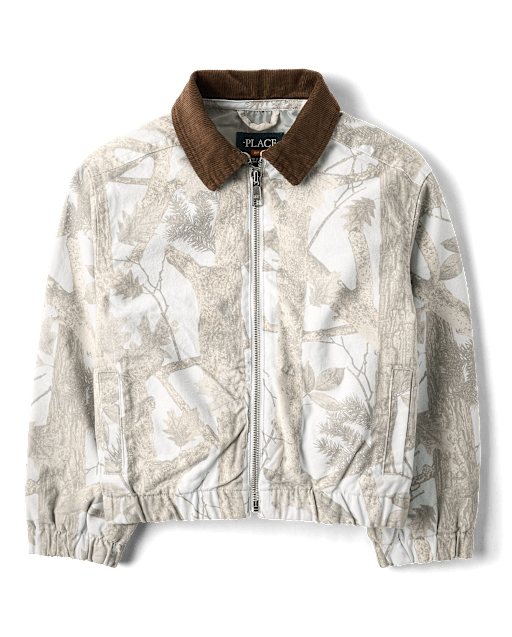 Boys Camo Jacket
