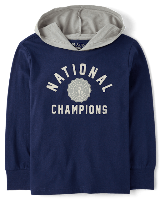 Boys Varsity Hooded Top
