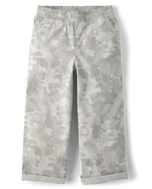 Boys Camo Baggy Pull On Pants