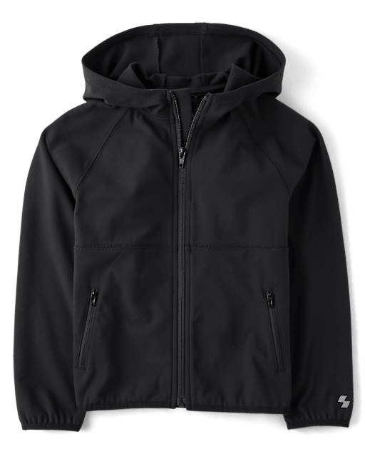 Boys Cozy Tech Zip Up Hoodie