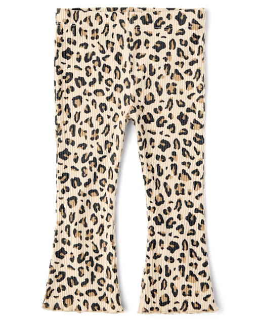 Baby And Toddler Girls Print Flare Leggings