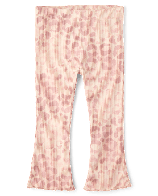 Baby And Toddler Girls Print Flare Leggings