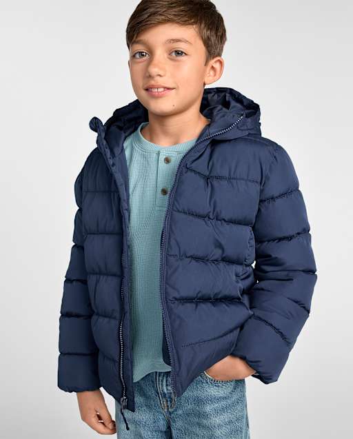Boys Hooded Puffer Jacket