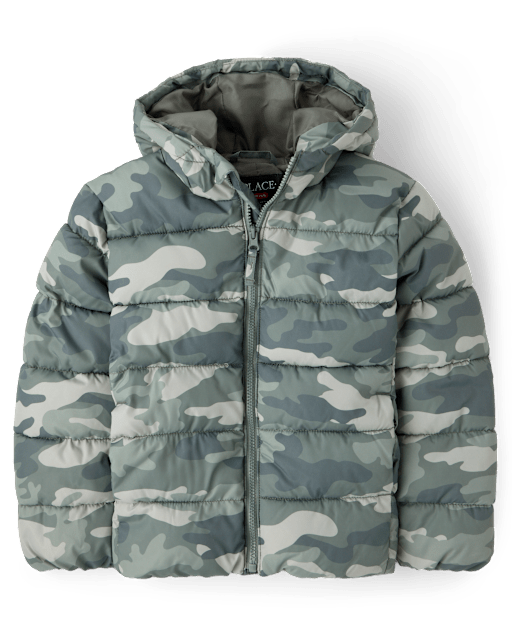 Boys Hooded Puffer Jacket