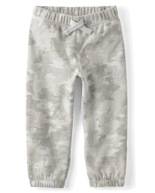 Baby And Toddler Boys Camo Premium Fleece Jogger Pants