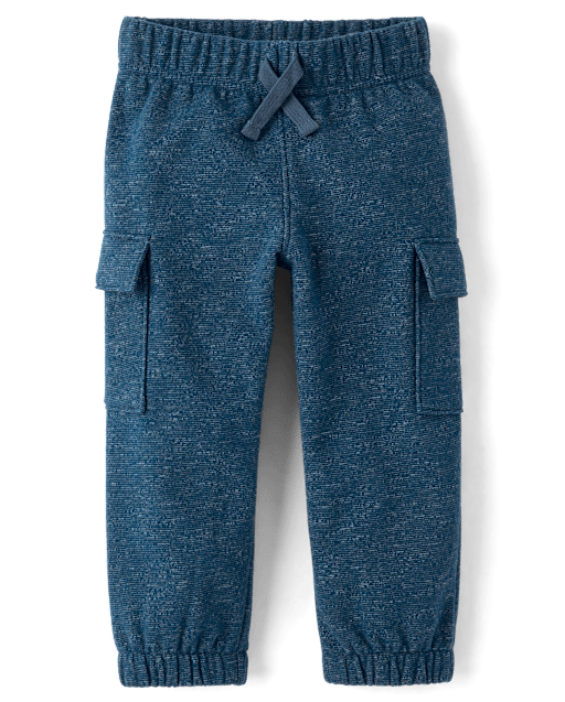 Baby And Toddler Boys Fleece Cargo Jogger Pants