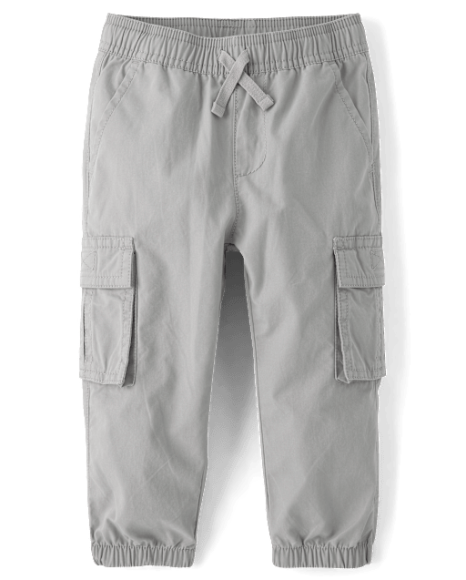 Baby And Toddler Boys Poplin Cargo Jogger Pants