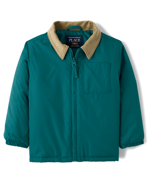 Toddler Boys Colorblock Hooded Jacket