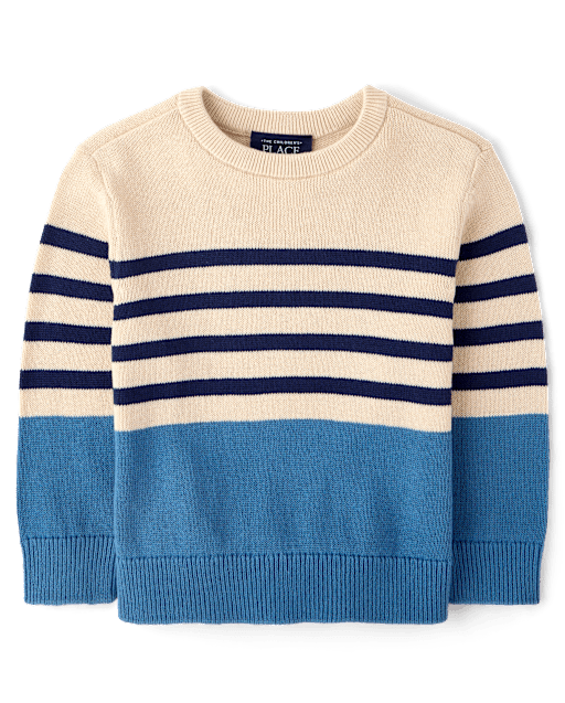 Baby And Toddler Boys Striped Sweater