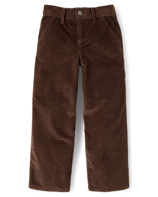 Girls Pull On Baggy Corduroy Pants