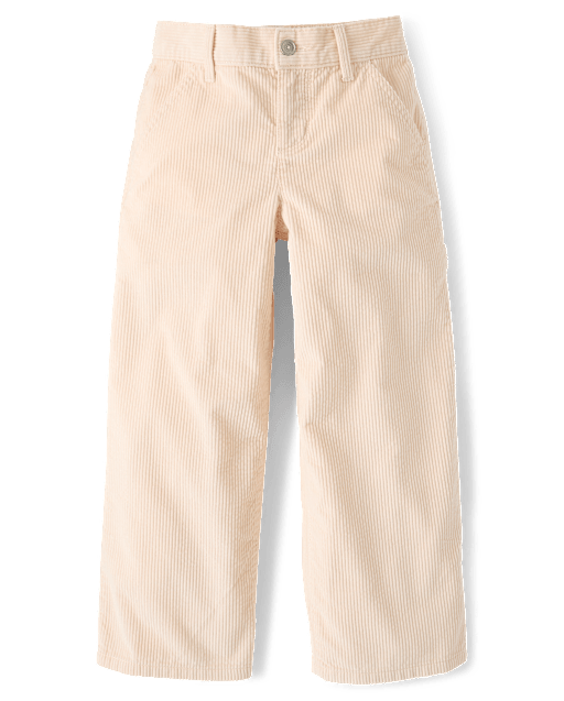 Girls Pull On Baggy Corduroy Pants