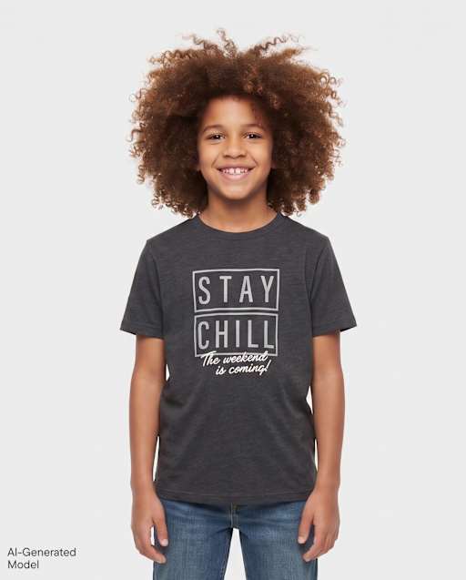 Boys Stay Chill Graphic Tee